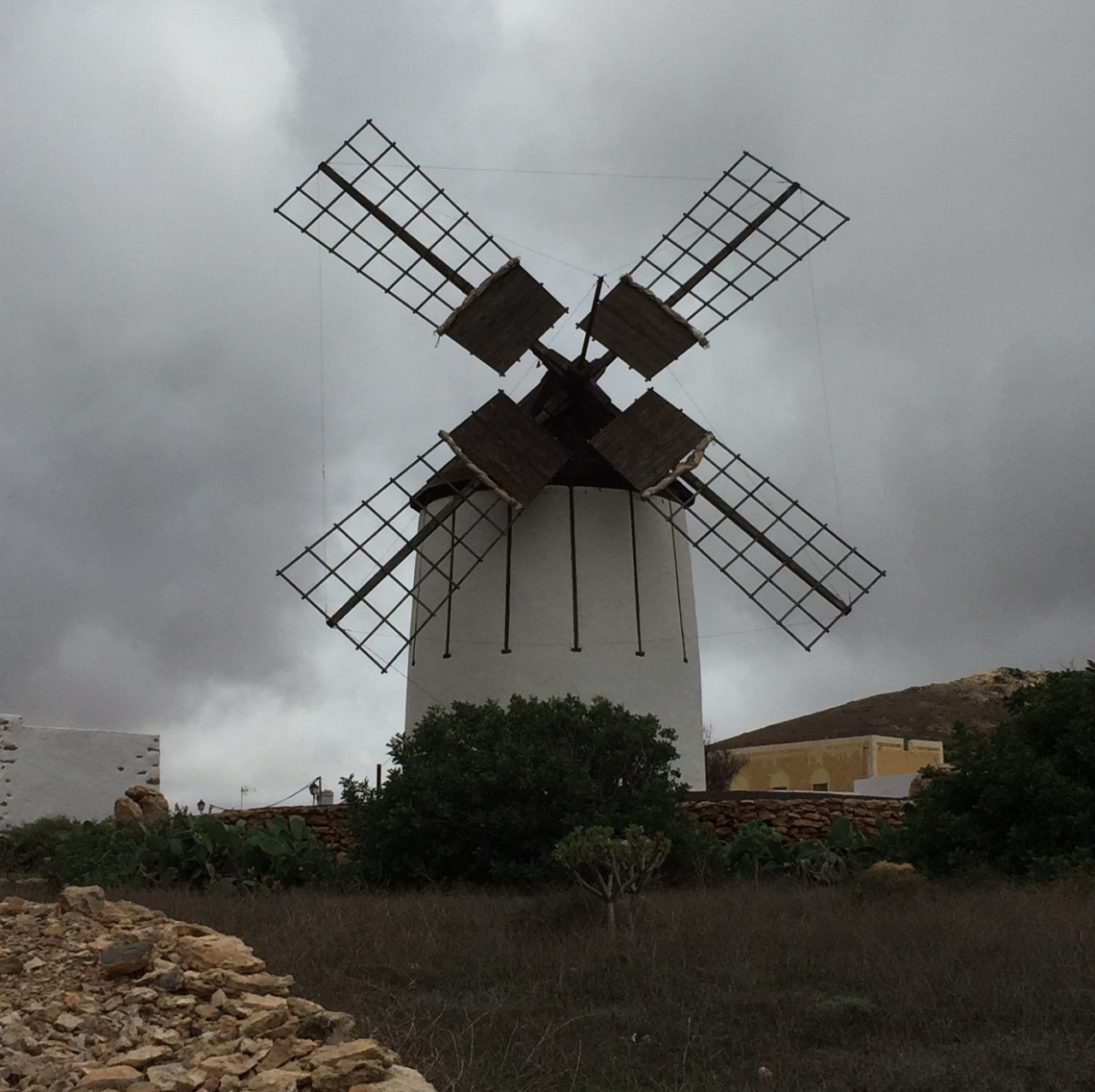Windmühle heute auf Fuerteventura